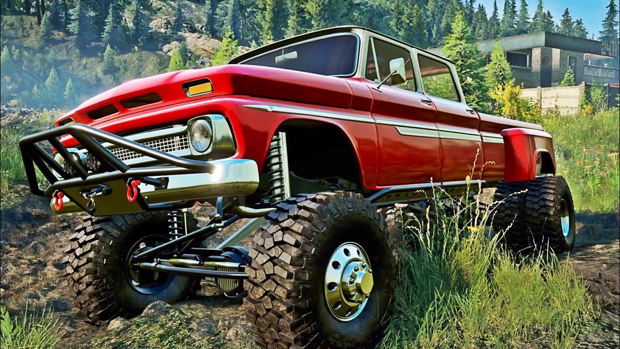 SnowRunner 1966 Chevy Dually Truck Mod