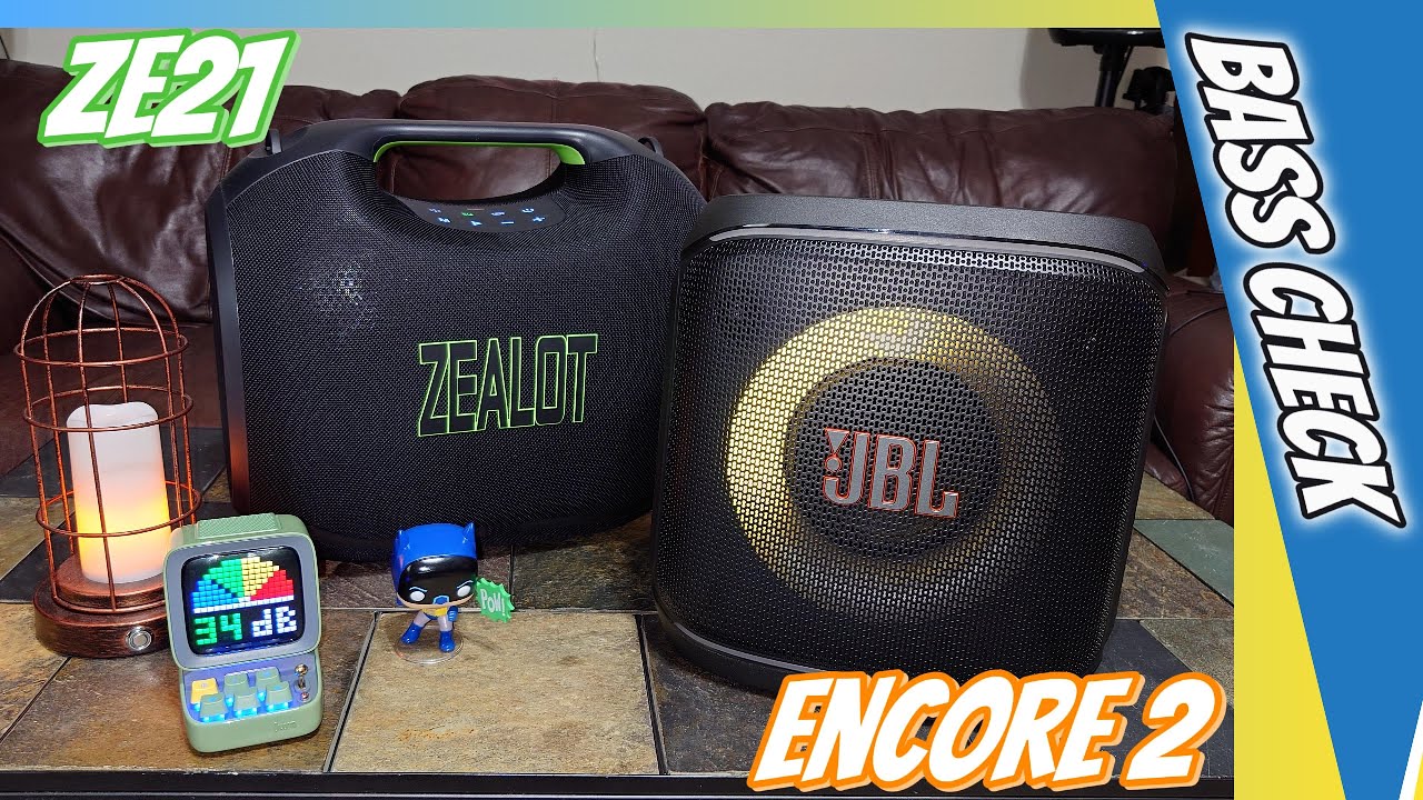 Проверка басов ☑️ JBL Partybox Encore 2 и Zealot ZE21. Глубина басов от 100 Гц до полного отключе...