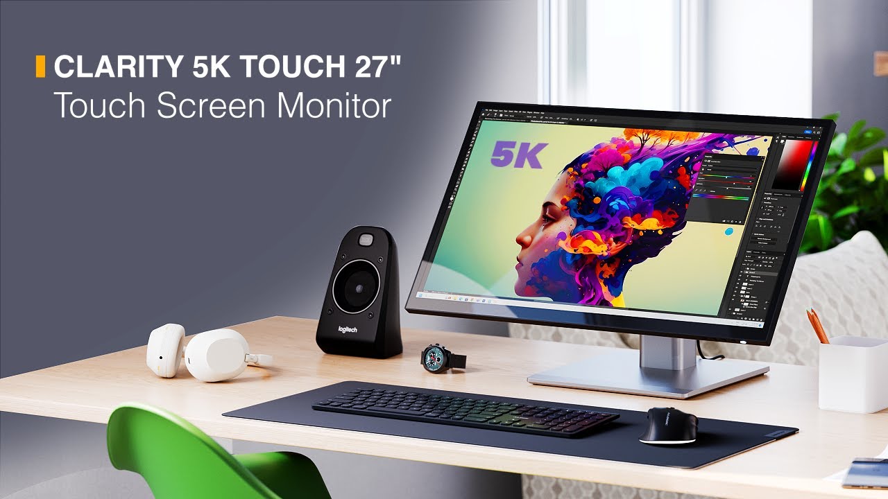 Clarity 5K Touch &ndash; Best 5K Touchscreen Monitor for Mac & Windows in 2025 | Alogic