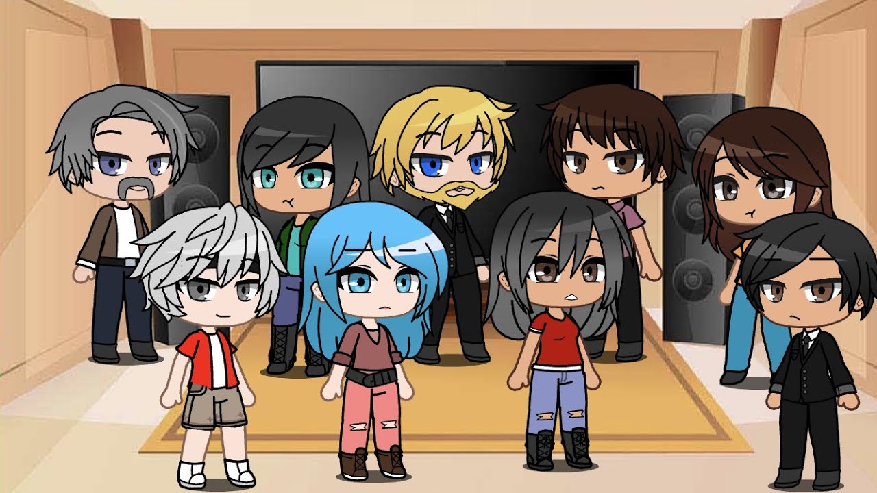 MyStreet parents react to their children's future | Gacha Aphmau / mystreet