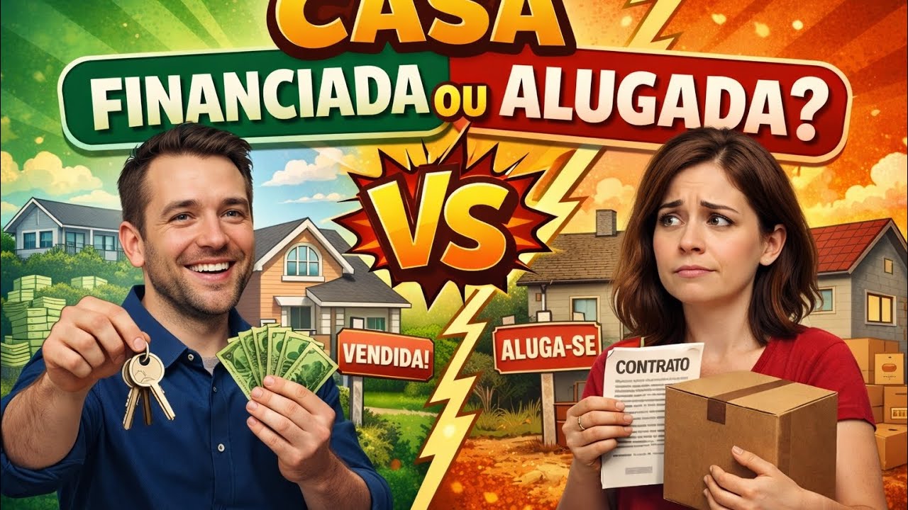 ALUGAR OU FINANCIAR CASA NO BRASIL EM 2026 ? ( QUAL OPÇÃO É MELHOR ? )