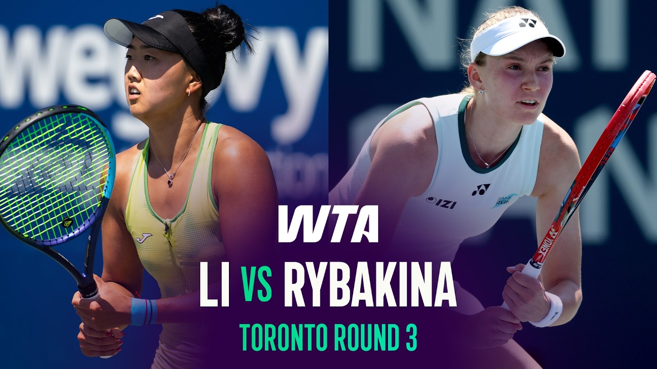Ann Li kontra Elena Rybakina | Runda 3 w Toronto 2026 | Skr&oacute;t meczu WTA