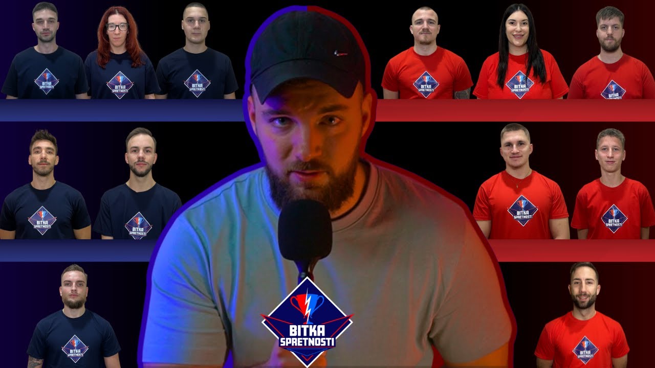 BITKA SPRETNOSTI S1E1 - Predstavitev tekmovalcev