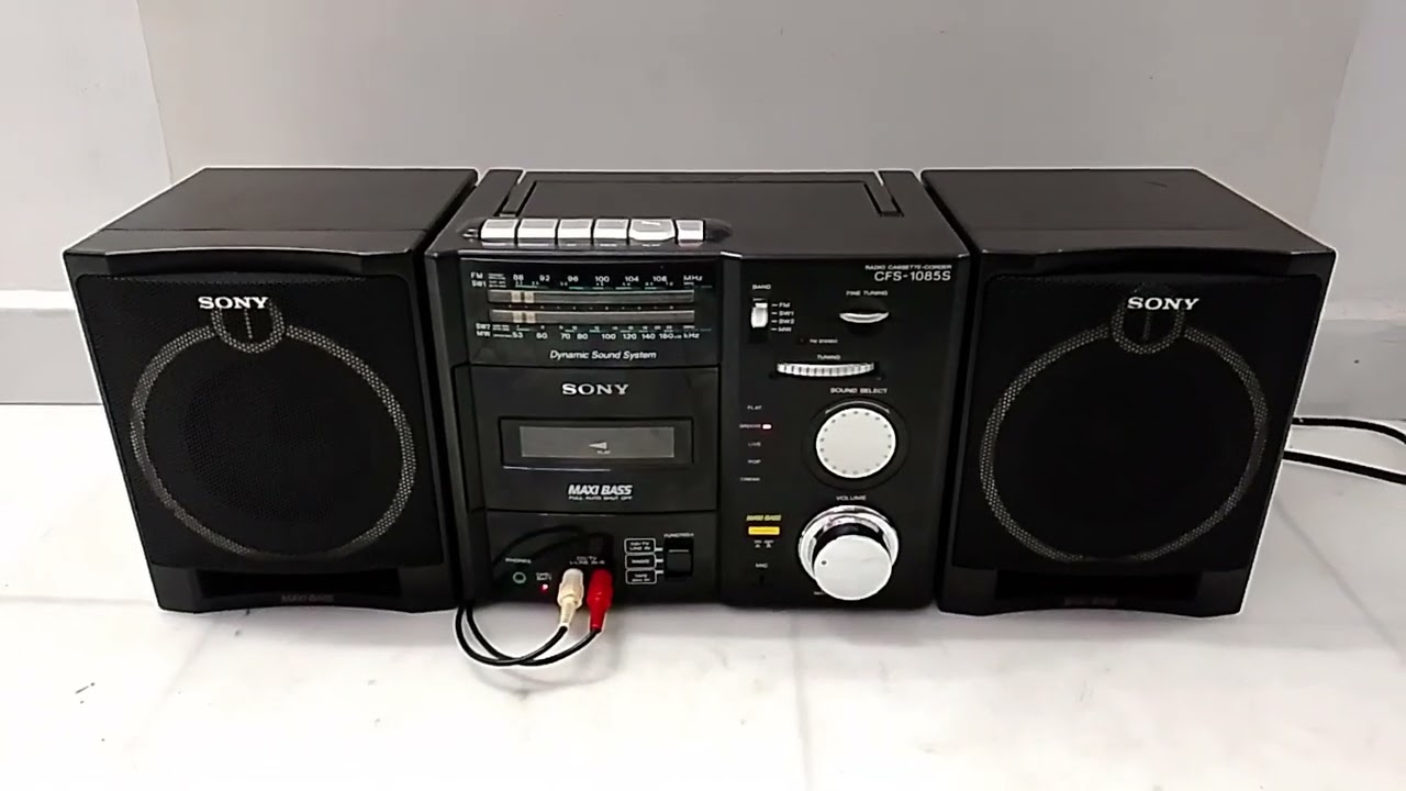 Sony Radio Cassette CFS-1085S