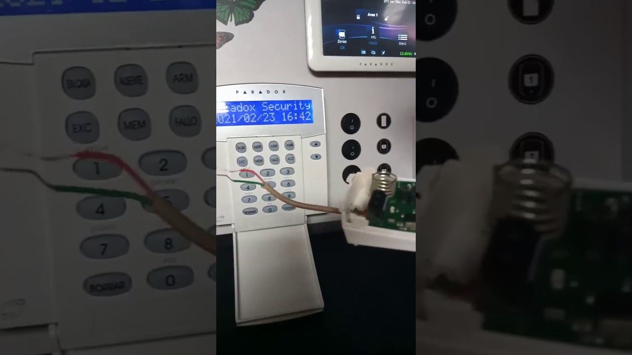 Como configurar sensores inalambricos EVO192 Paradox