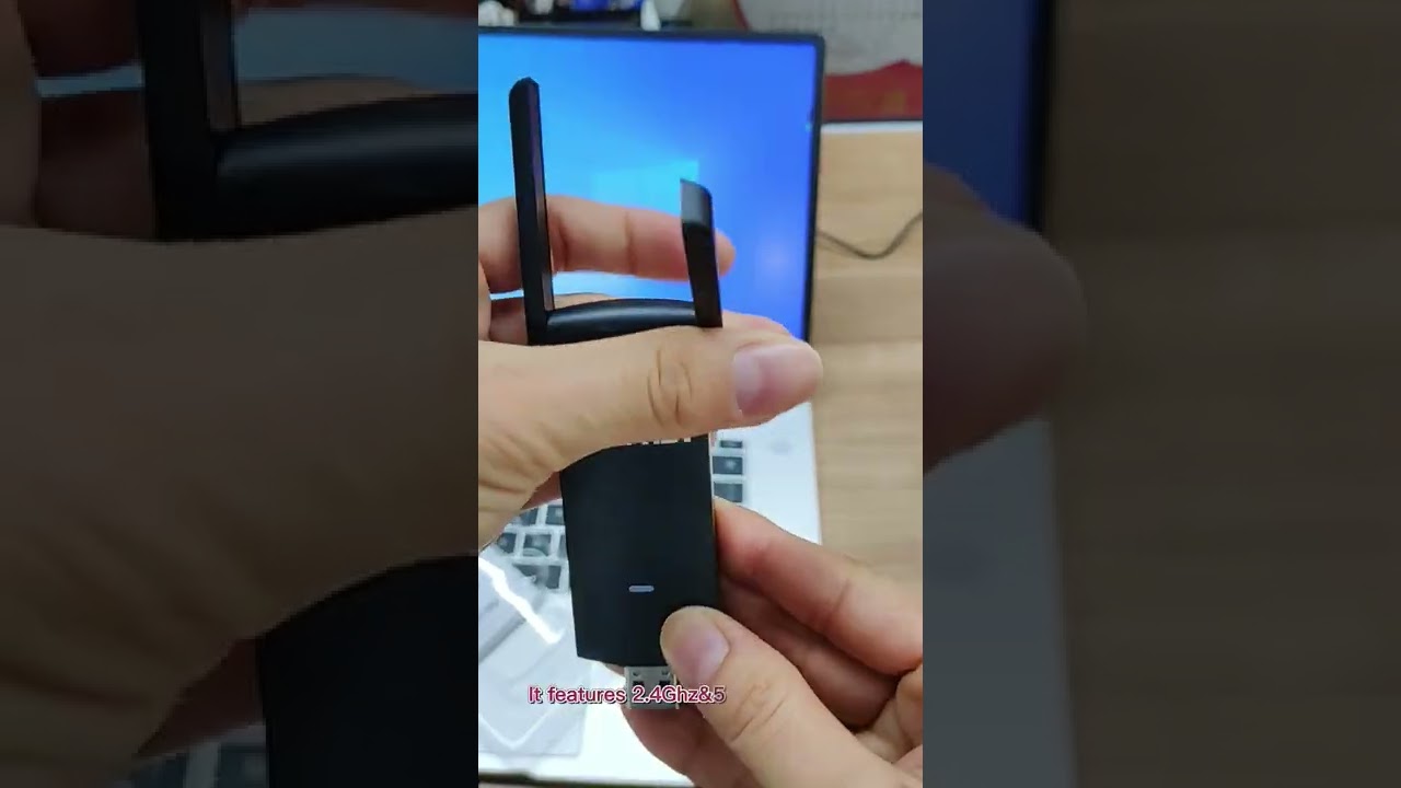 Comfast 1300Mbps Wireless Dual Band Network Receiver CF-924AC V2 802.11ac Usb Wifi Lan Dongle Smart