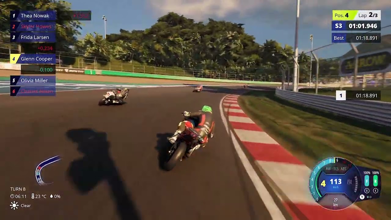 Ride 6 Career Mode:No brakes allowed.