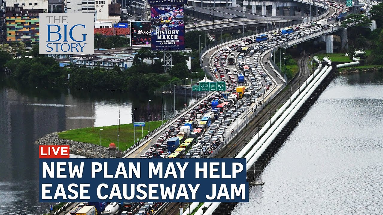 Malaysia proposes a system that could help ease Johor Causeway jam | THE BIG STORY