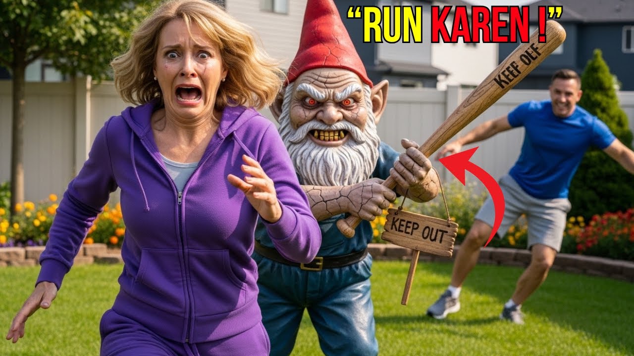 HOA Karen Kept Destroying My Garden Gnomes — So I Built One She d NEVER Forget