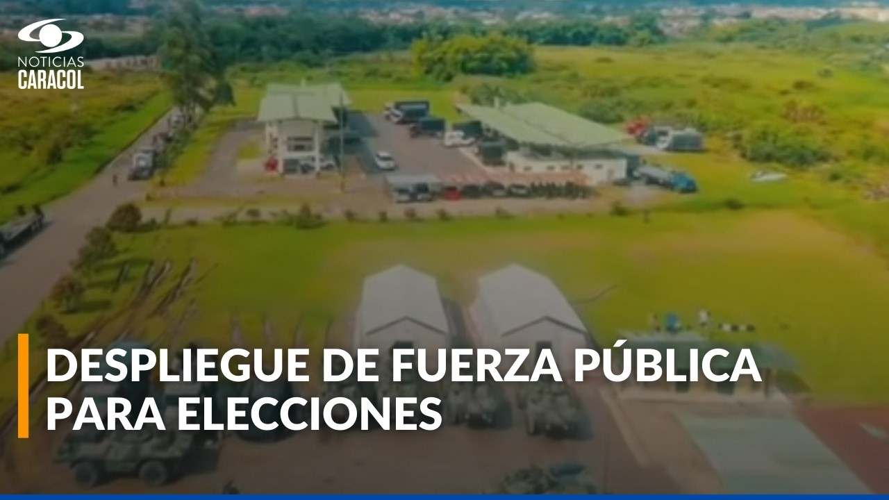 ¿Cómo se garantizará la seguridad durante las elecciones en Colombia? Esto hará la Fuerza Pública