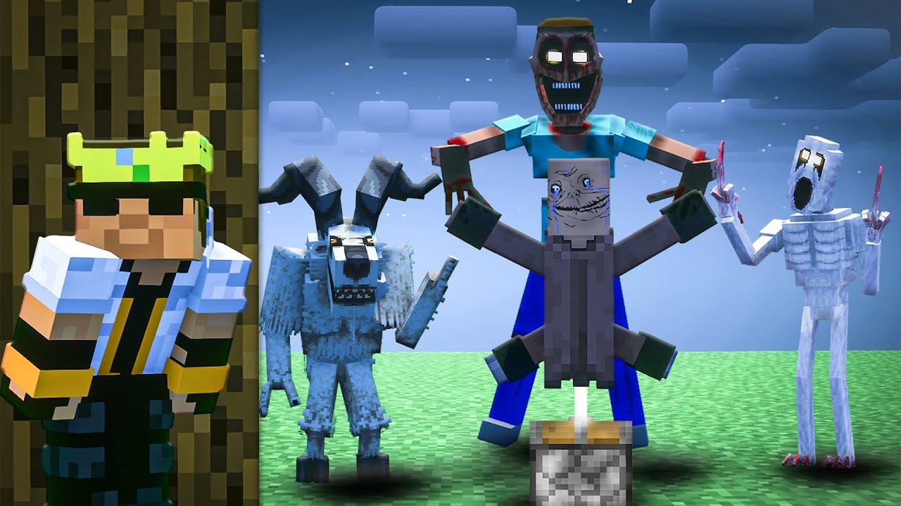 I Added HORROR MOD in Minecraft