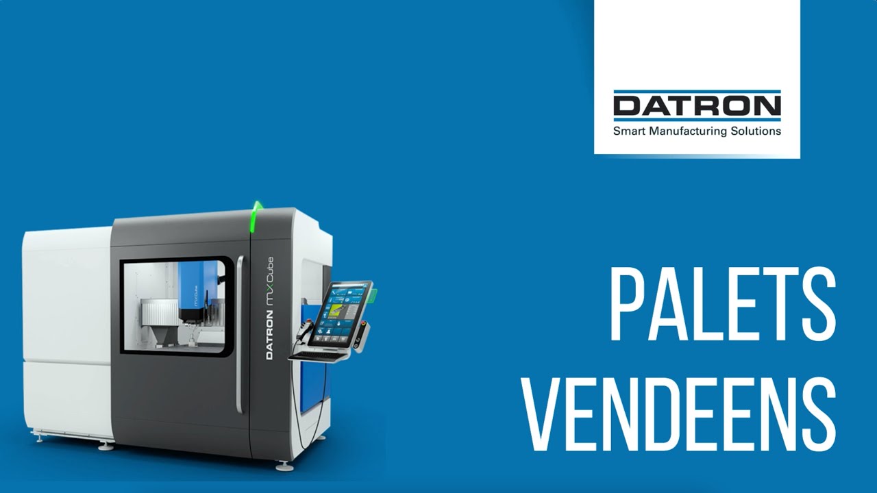 Usinage dans le laiton d'un jeu de palets Vendéens sur centre UGV DATRON