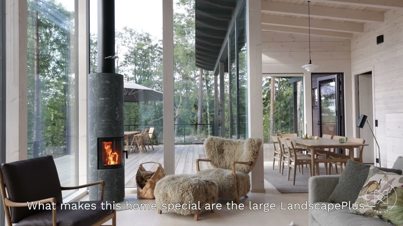 Honkarakenne - Visiting a Honka Lastu holiday home