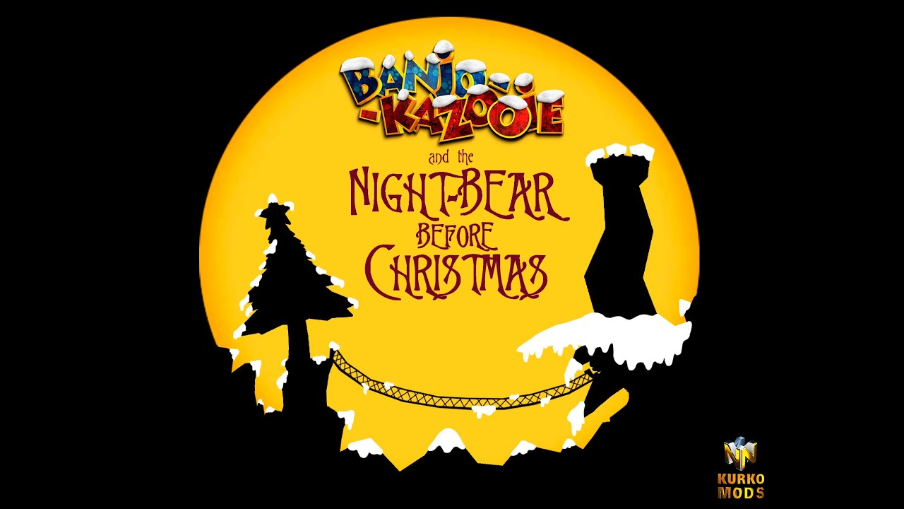 [Longplay] HD N64 - Banjo-Kazooie the Nightbear Before Christmas (rom hack) | 100% Completion