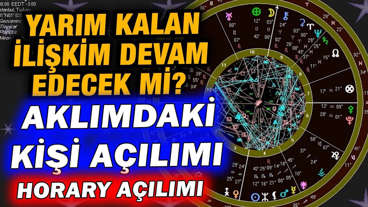 Yarım kalan ilişkim devam edecek mi? | Horary Yorumu #boğadolunayı #boğa #horary