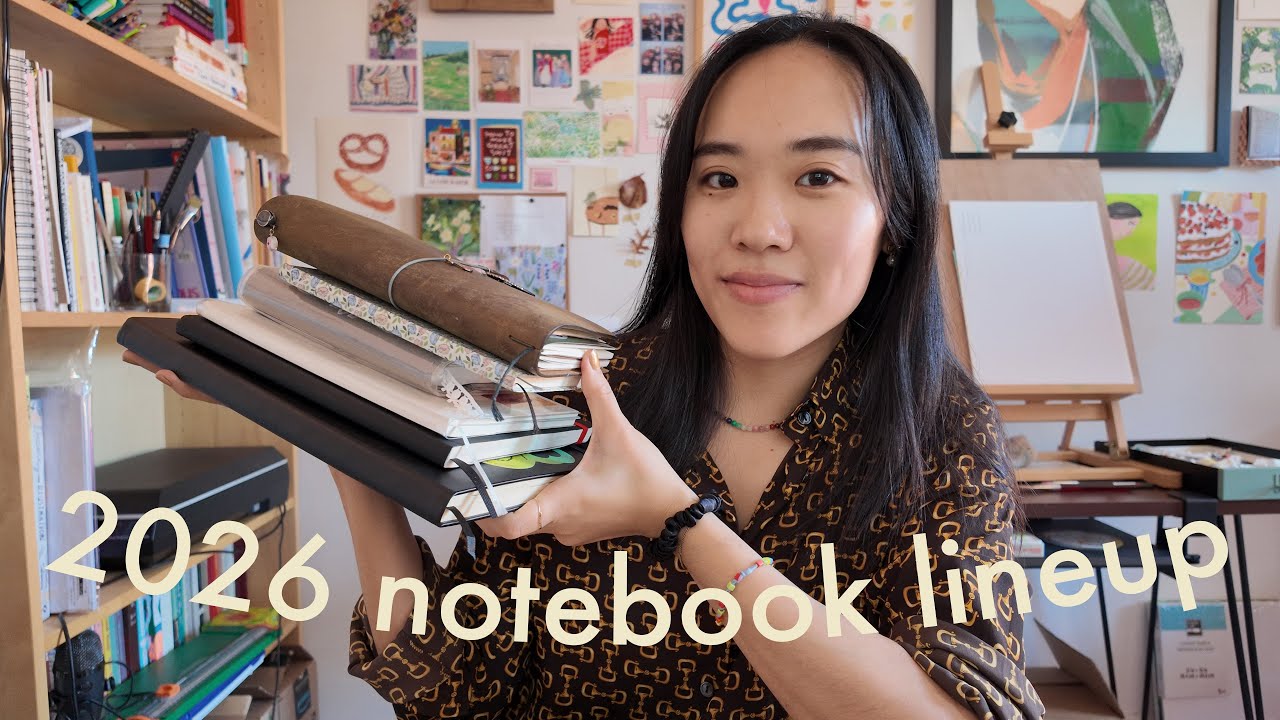 Notebooks I'm using in 2026 | Planners, Journals, Sketchbooks