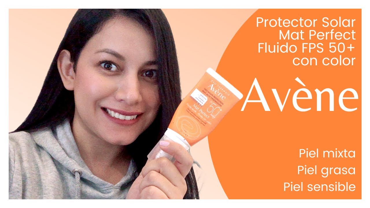 Avene Mat Perfect Protector solar con color para pieles sensibles, mixtas y grasas.
