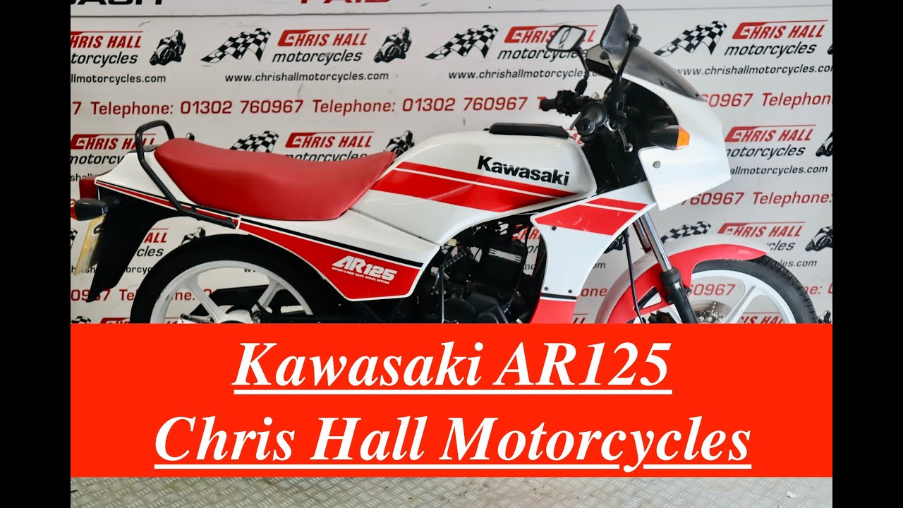 Kawasaki AR125 1989 года, @chrishallmotorcycles #мотоциклы #kawasaki #2stroke