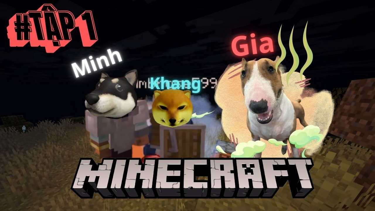 Những khởi đầu sinh tồn bất ổn của ba thằng đần. (Minecraft Survival: Tập 1) (Minecraft Highlights)