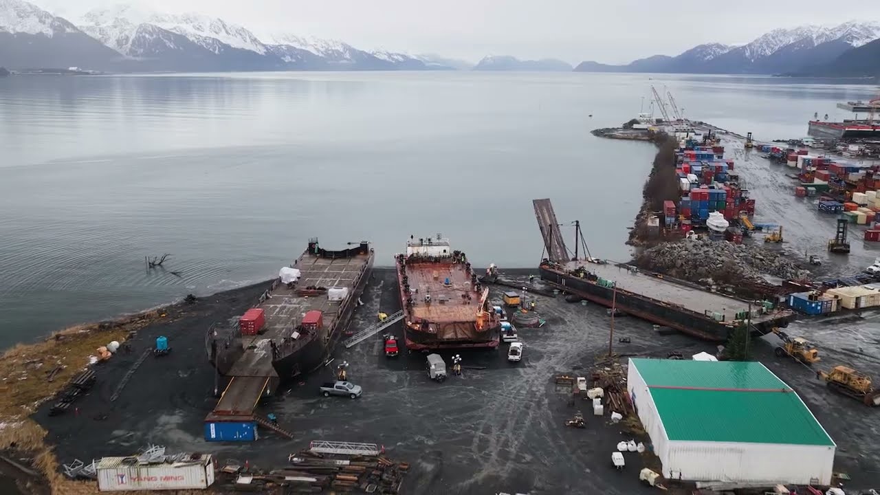 2025 Barge Haul Out Seward, Alaska