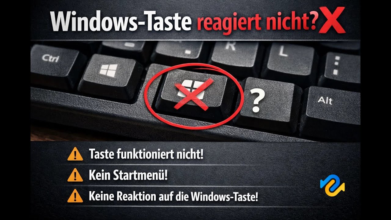 Windows-Taste reagiert nicht? ❌ Diese 7 Fixes helfen SOFORT! (10 & 11)