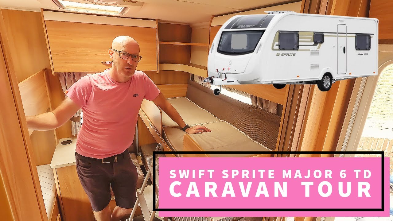 Swift Sprite Major 6TD Caravan, Ultimate Tour & Setup Guide, Family 6 Berth #caravan