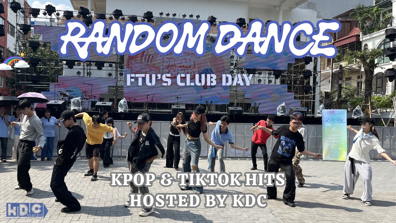 [KDC's 10TH RANDOM DANCE] K-POP & TIKTOK RANDOM DANCE at FTU'S CLUB DAY 2025 (19/10/2025) (Part 1/2)