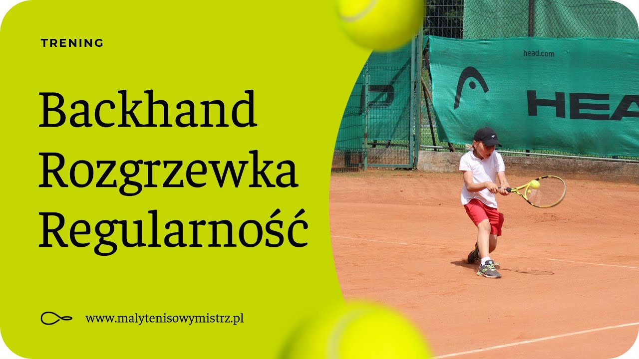 Lekcja tenisa nr 3 - Rozgrzewka / Technika Bekhendu / Regularność / Dyscyplina / Trening tenisowy