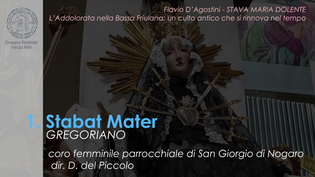 1. Stabat Mater: gregoriano