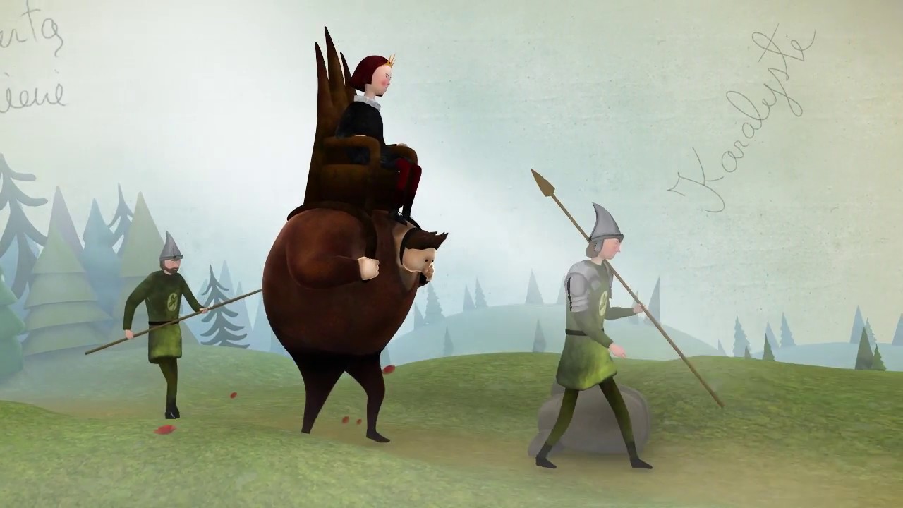 👑Karalienes liūnas - Anyk&scaron;čių kra&scaron;to padavimai -  animacija vaikams lietuvi&scaron;kai !!