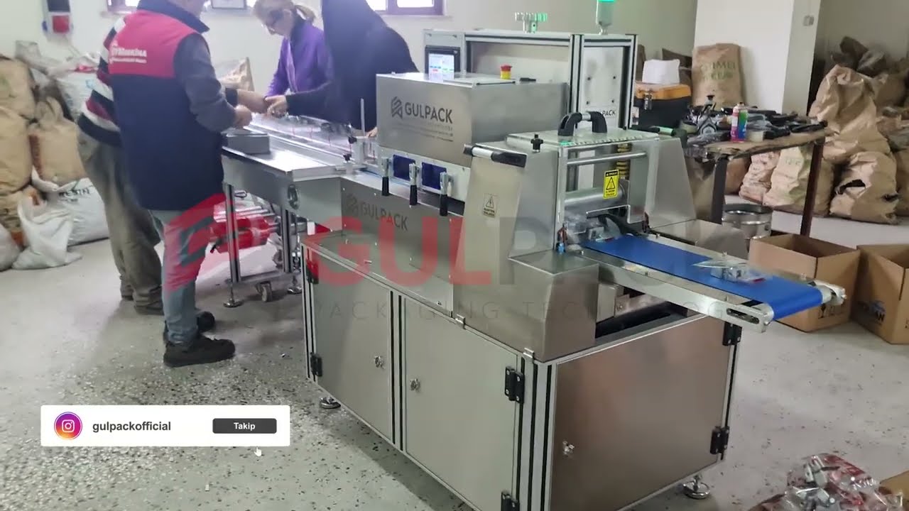 Ters Yatay Paketleme Makinesi | Yangın Tüpü Aksesuarı | Inverted Horizontal Packing Machine