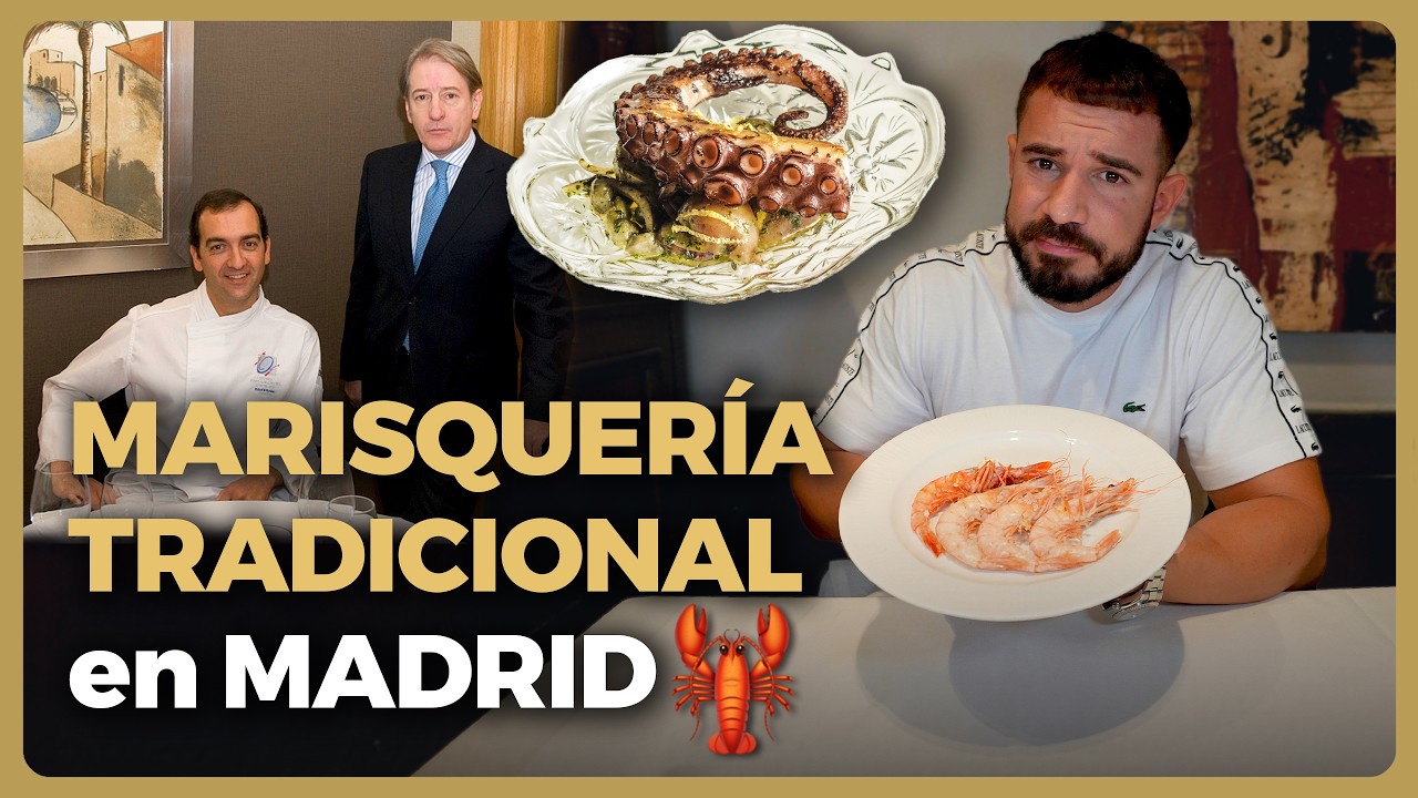 Casi me PROHIBEN GRABAR esta MARISQUERÍA en MADRID…