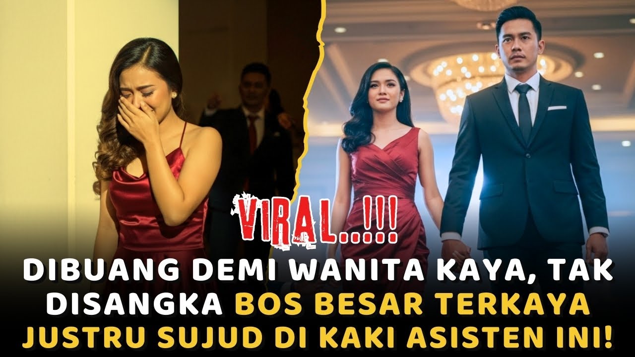 DIBUANG DEMI WANITA KAYA, TAK DISANGKA BOS BESAR TERKAYA JUSTRU SUJUD DI KAKI ASISTEN INI!