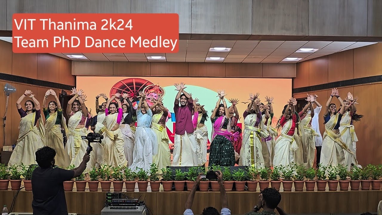 Thanima 2k24 Team-PhD Dance Performance | VIT THANIMA-2K24