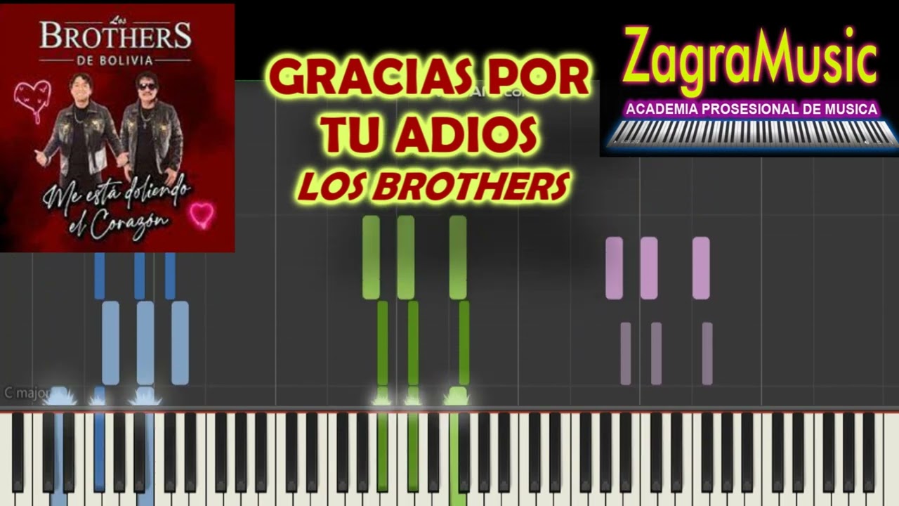 LOS BROTHERS - GRACIAS POR TU ADIOS - TUTORIAL PISTA ST GRATIS