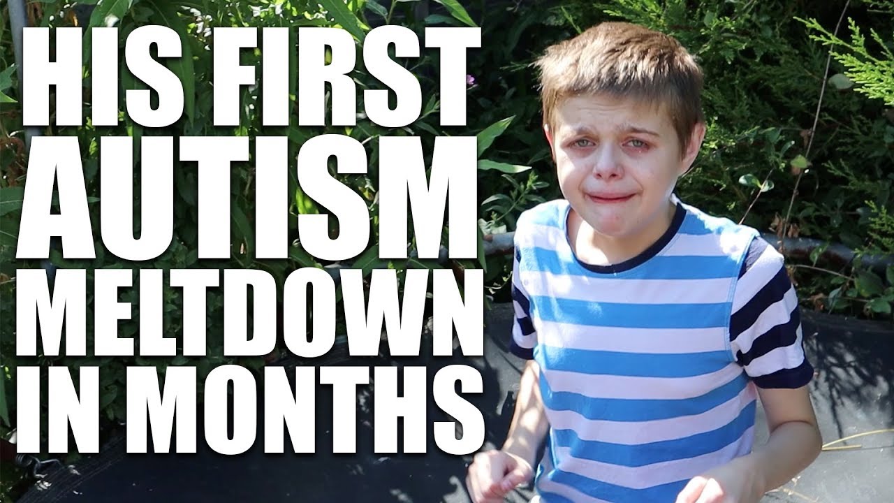 HIS FIRST MELTDOWN IN MONTHS | AUTISM FAMILY VLOG