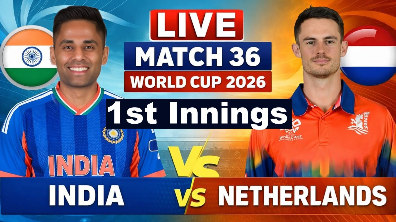 🔴 Live IND Vs NED T20 WC Match |Live Cricket Match Today| IND vs NED 36th T20 1st innings #livescore