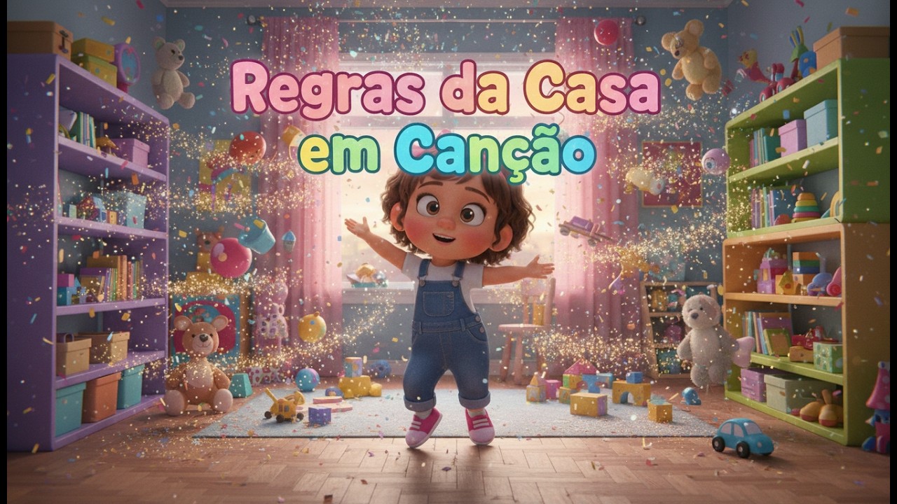 Regras da Casa em Canção | Venha aprender com a Ayla as regras da casa | Música Educativa Infantil