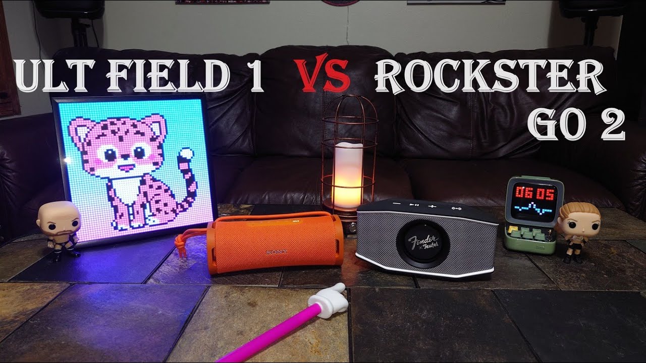 Sony ULT Field 1 vs Fender X Teufel Rockster Go 2 🫱 Hand-Held Bluetooth Speakers Head to Head