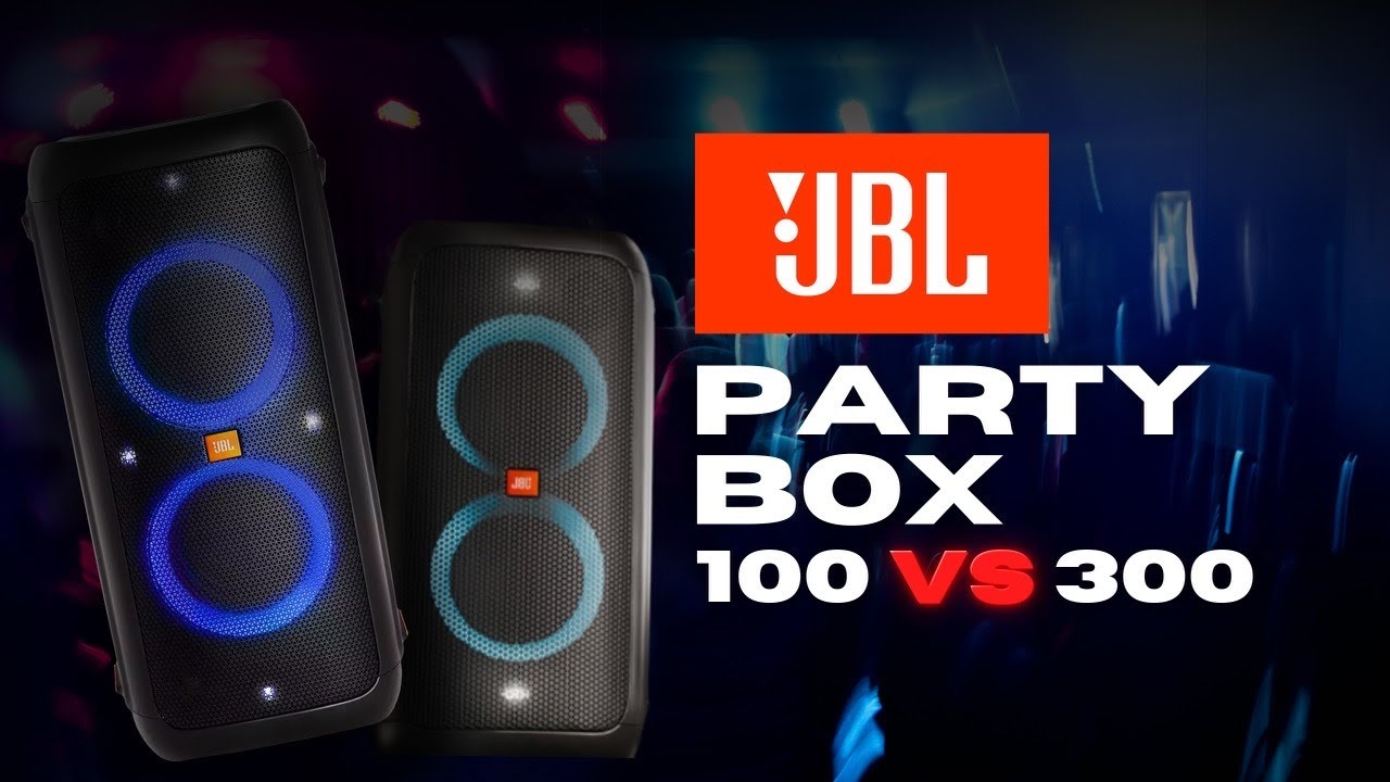 JBL Partybox 100 vs JBL Partybox 300 - Teste de som ambiente externo
