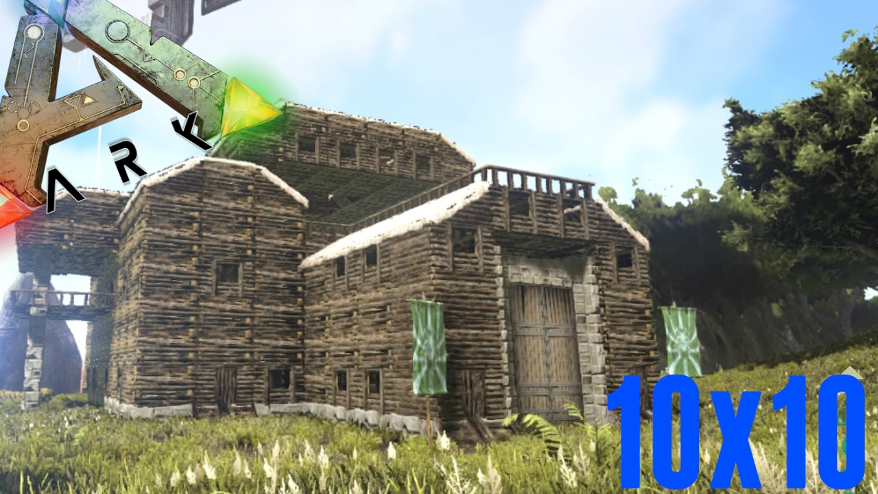 ARK PS4: TUTO DESIGN IMMENSE MAISON ARCHITECTURALE #4
