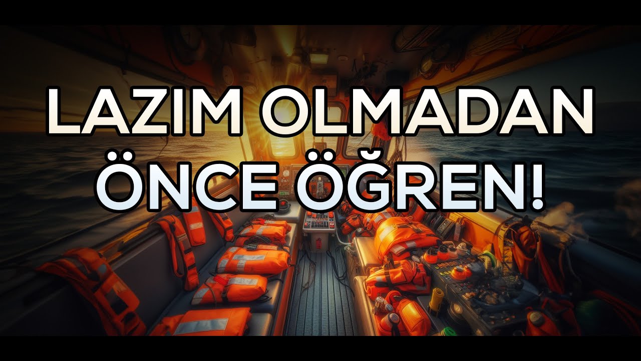 Kişisel Can Kurtarma Teknikleri - Denizciliğe Giriş Dersleri 101