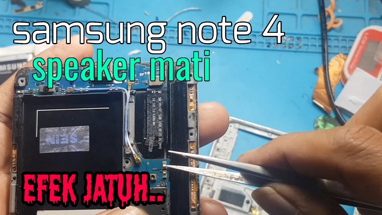 samsung note4 speaker not working fix