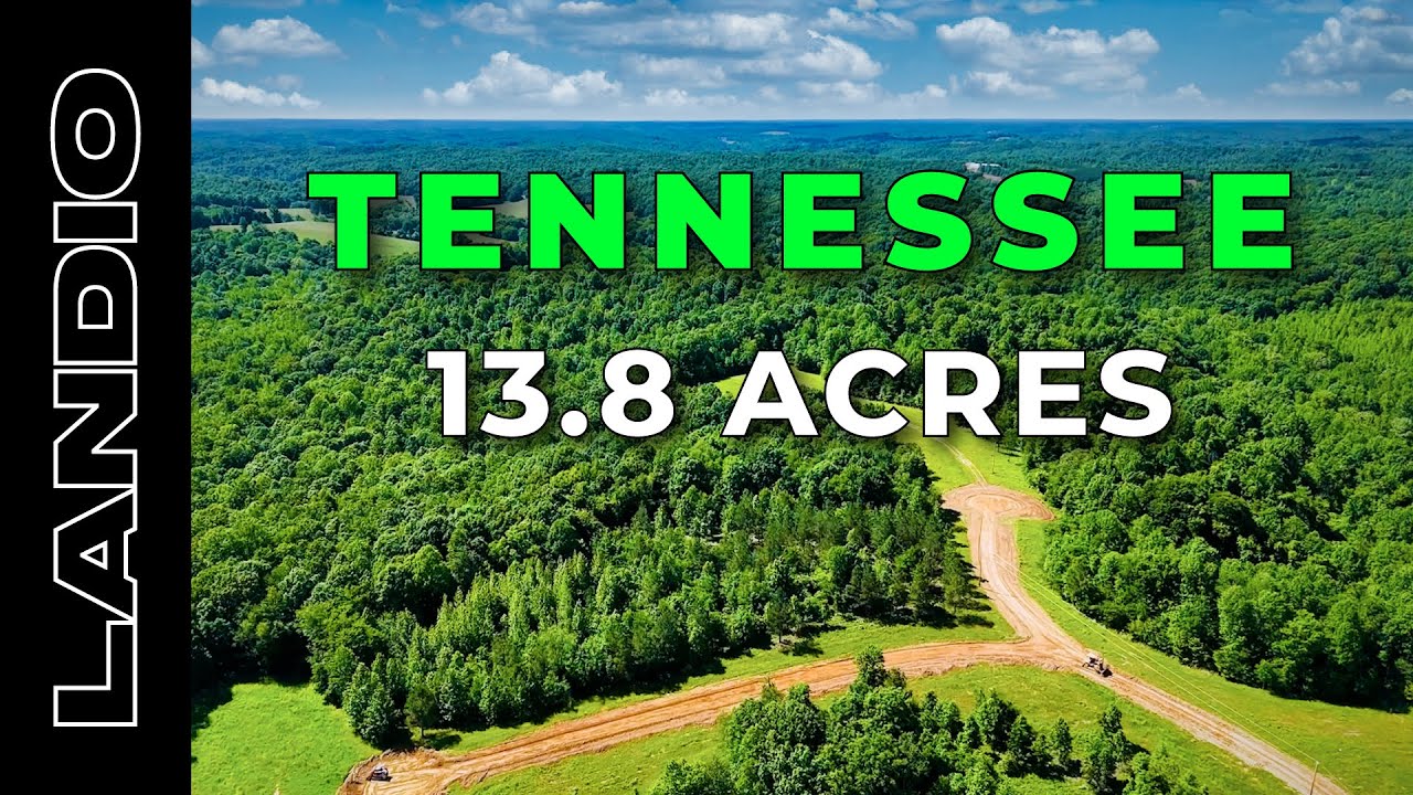 TENNESSEE Land for Sale • 13.8 Acres with Power & Internet • LANDIO