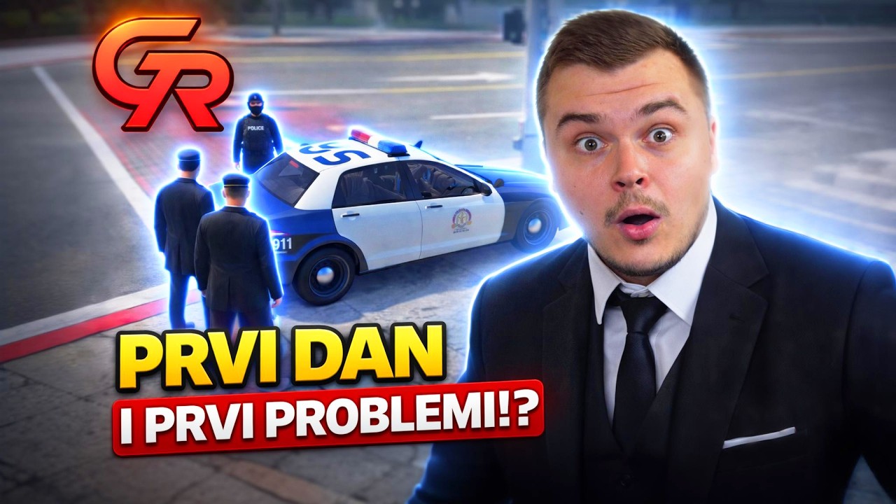 PRVI DAN U GTA 5 RP I VEĆ ME MRZE!? 😳 😳 - Balkan Glory RP