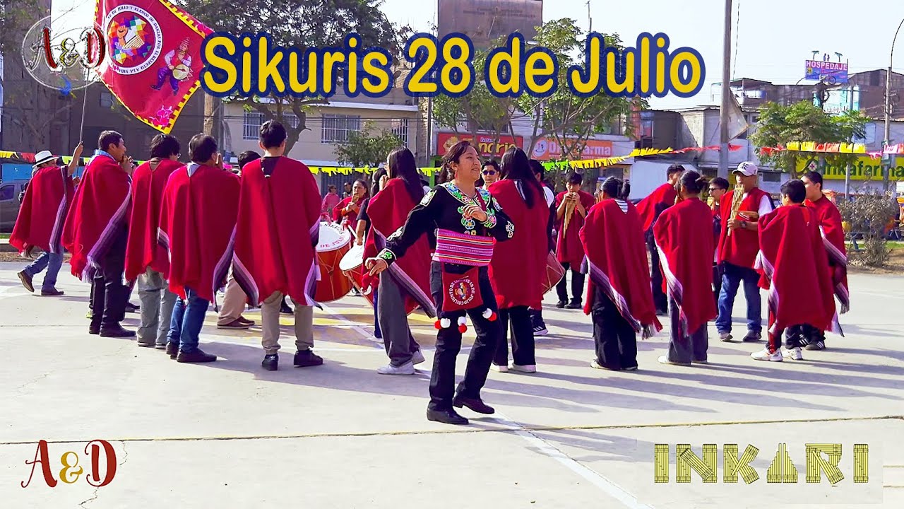 Conjunto de SIKURIS 18 DE JULIO | XIX Encuentro de Sikuris INKARI 2025 en Lima | Zampoñas Sikumetal
