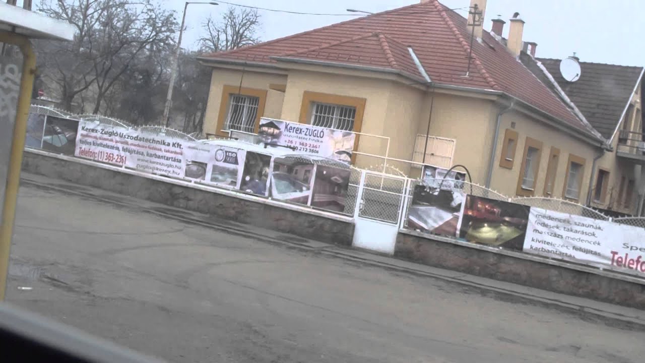 Budapest Tramline 3 (Ors Vezer Tere to Jeszenak Janos Utca)