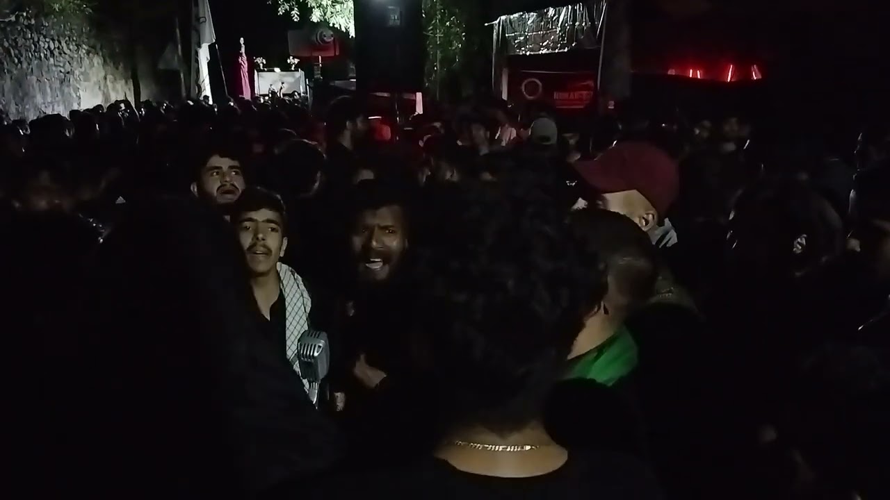 25th Moharram 1446 Procession at Shalimar as on 01-08-2024