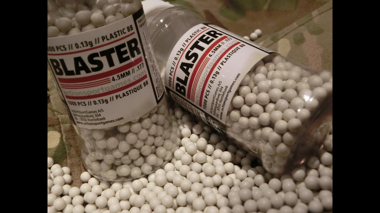 ОБЗОР: Пластиковый пневматический пистолет ASG 4,5 мм Blaster BB's
