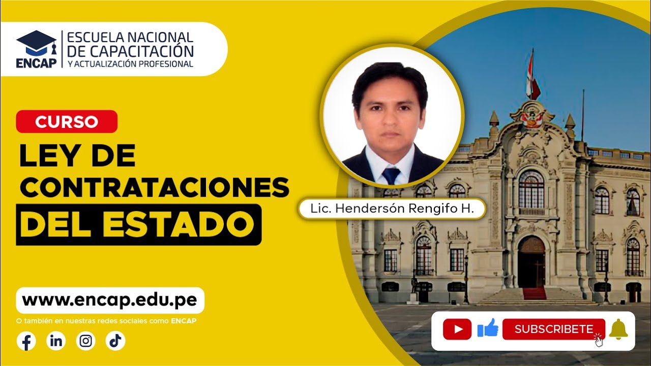 CURSO: LEY DE CONTRATACIONES DEL ESTADO 2025